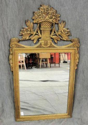 Appraisal: Giltwood Mirror From a Larchmont home Dimensions h x w