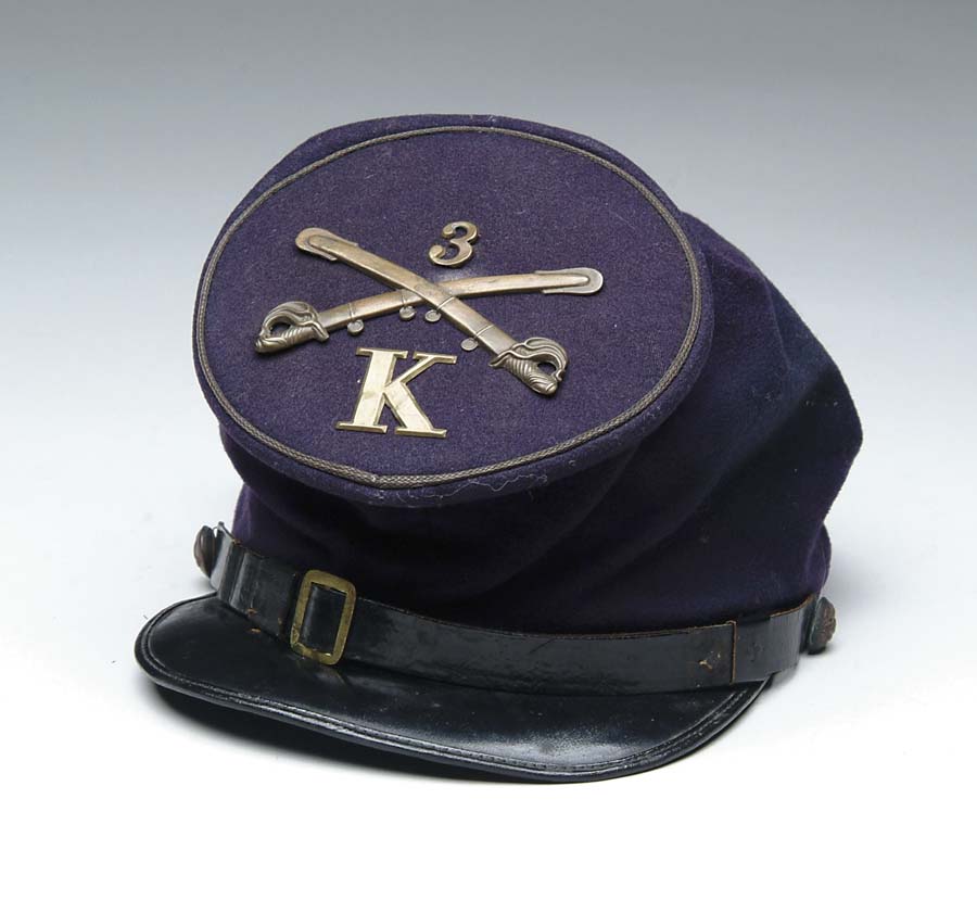 Appraisal: CIVIL WAR UNION FORAGE CAP Variation Union bummers kepi high