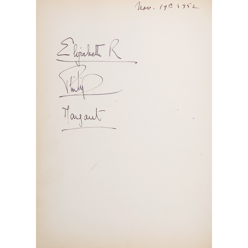 Appraisal: FAIRBANKS DOUGLAS JR Guest book from - for Douglas Fairbanks's