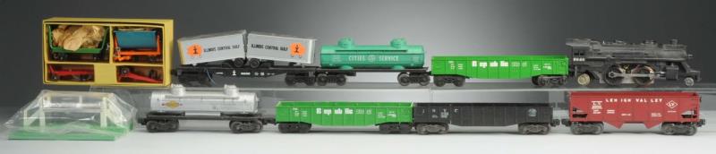 Appraisal: Lot includes Lionel steam locomotive with a broken marker light