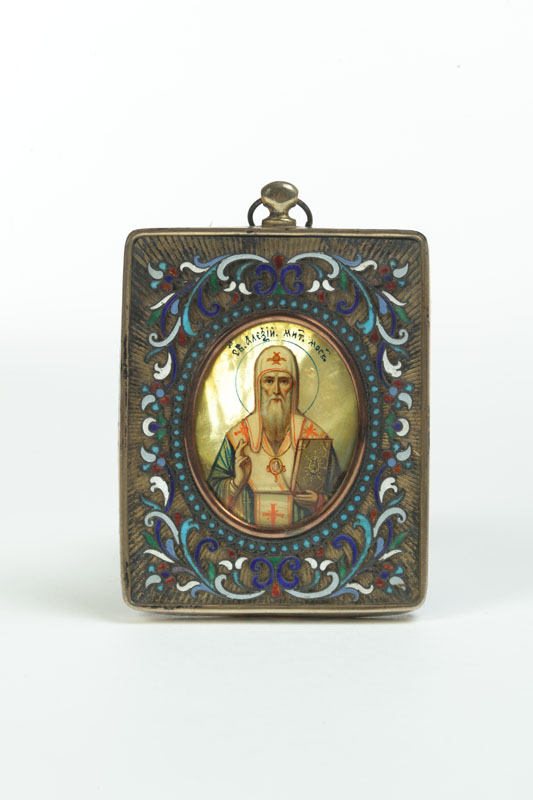 Appraisal: ICON Russia late th-early th century Image of a saint