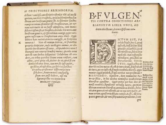 Appraisal: Fulgentius Apher Fulgentius von Ruspe Episcopi Ruspensis Opera Item Opera