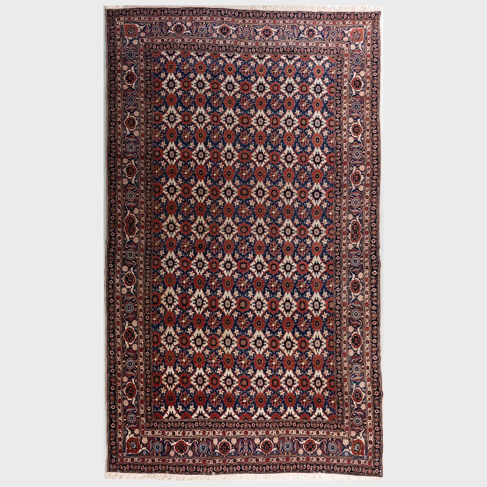 Appraisal: Persian Veramin Gallery Carpet ft in x ft in Condition