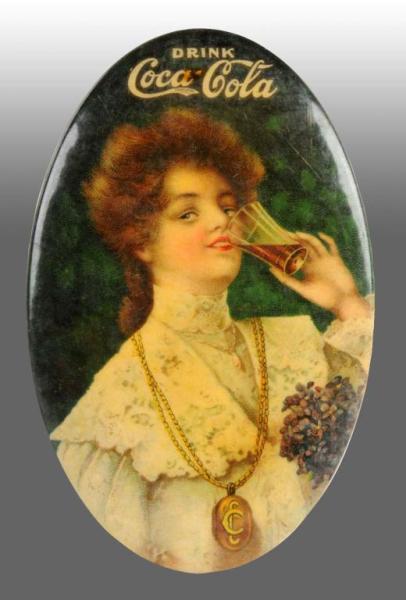 Appraisal: Celluloid Coca-Cola Pocket Mirror Description Nice example Surface is slightly