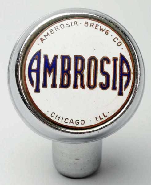 Appraisal: Ambrosia Beer Tap Knob Wear and scratching to face and