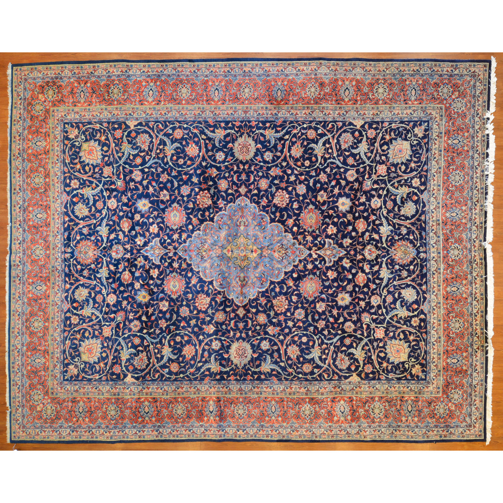 Appraisal: SAROUK CARPET PERSIA X Third quarter- th century hand-knotted wool