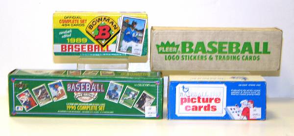 Appraisal: Sports Cards An accumulation of boxed unboxed sports cards from