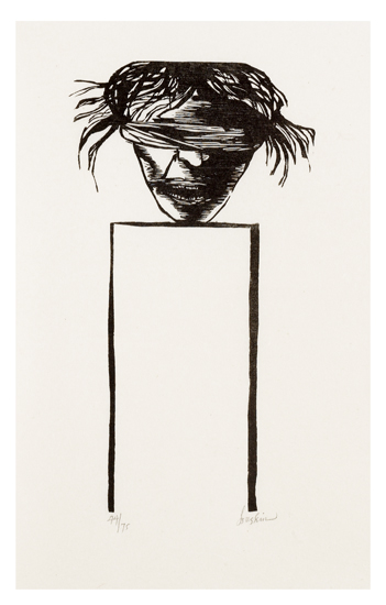 Appraisal: BASKIN LEONARD Hermaika Twenty Eight Drawings and a Woodcut One