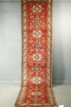 Appraisal: RUNNER - ' x ' - Oriental Kazak runner with