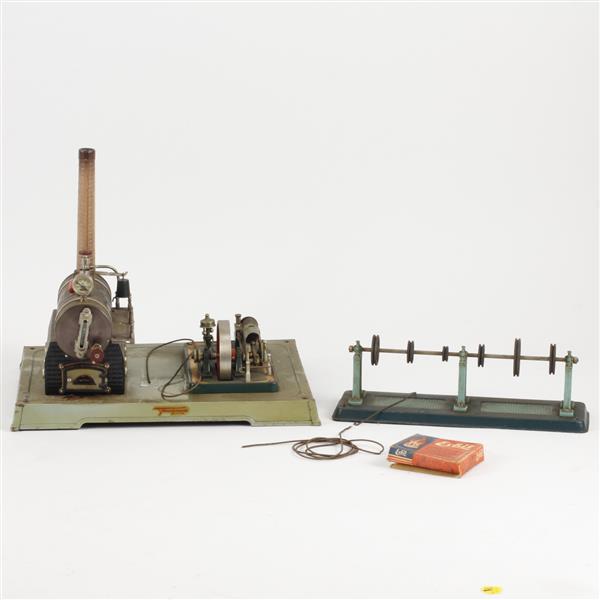 Appraisal: Fleischmann pc Tin Litho Toy Model Steam Engine Esbit fuel