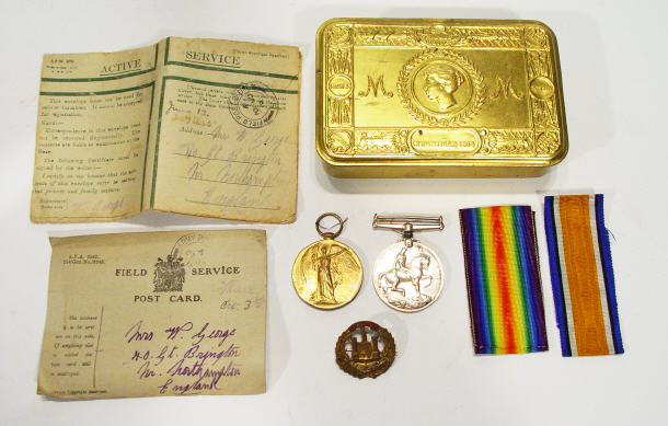 Appraisal: World War I Military medal group comprising War medal and