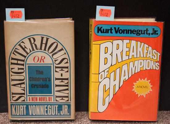 Appraisal: Modern American Literature Two first editions by Kurt Vonnegut each