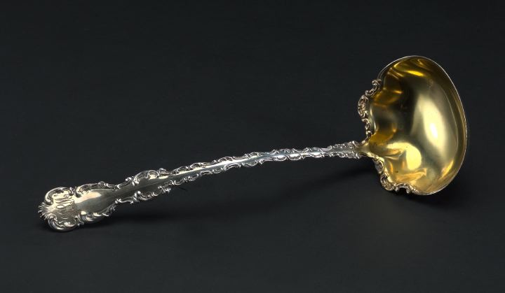 Appraisal: Whiting Manufacturing Company Sterling Silver Louis XV Punch Ladle the