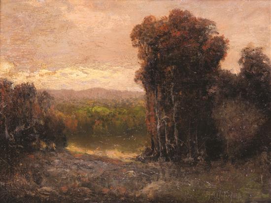 Appraisal: Sale Lot Julian Onderdonk American - Autumn Landscape c -