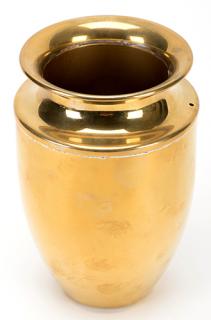 Appraisal: Lota Vase Lota Vase American ca A handsome spun brass