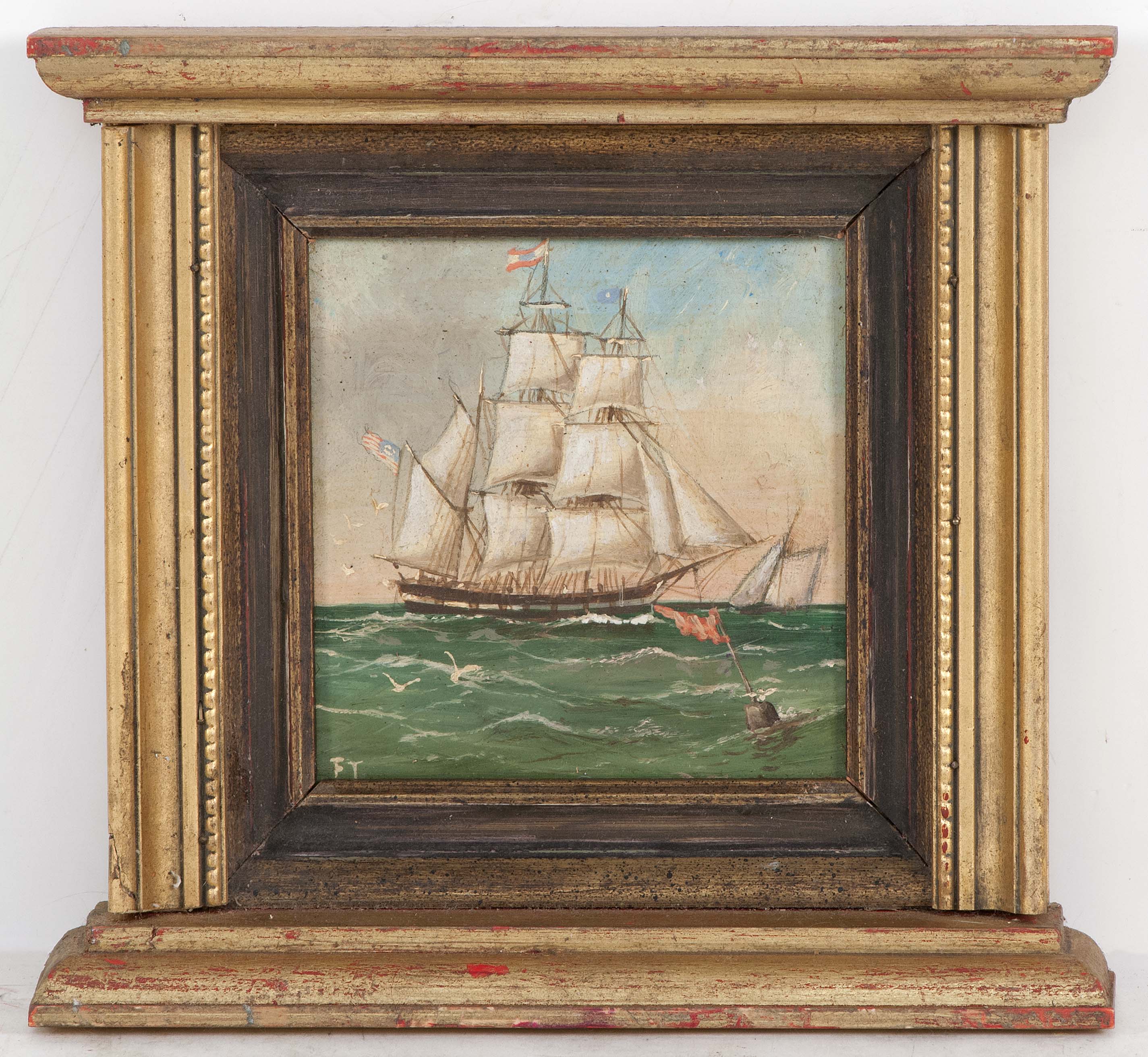 Appraisal: FREDERICK TORDOFFEnglish American b Shipping off the Coast Signed lower