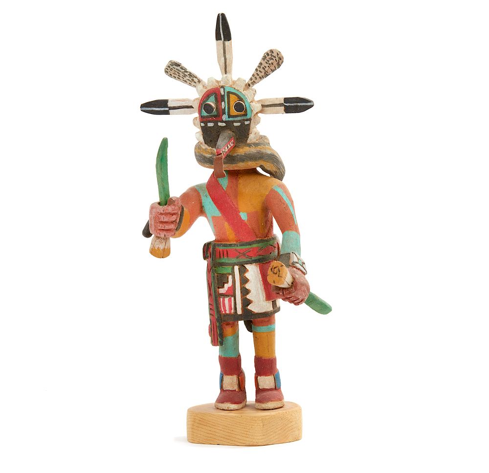 Appraisal: Long-Billed Kachina Wupomo Shirley Adams Long-Billed Kachina Wupomo by Shirley