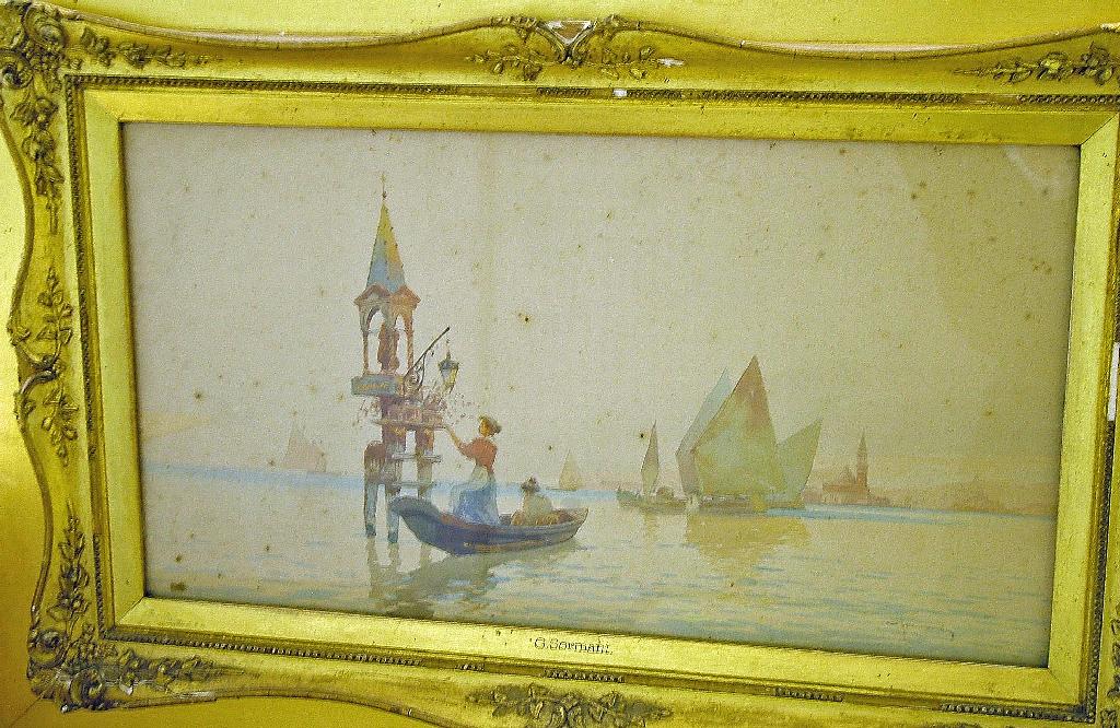 Appraisal: By Gian Luciano Sormani - - 'Venice' signed attributed to