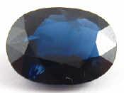 Appraisal: A loose polished sapphire approx carats