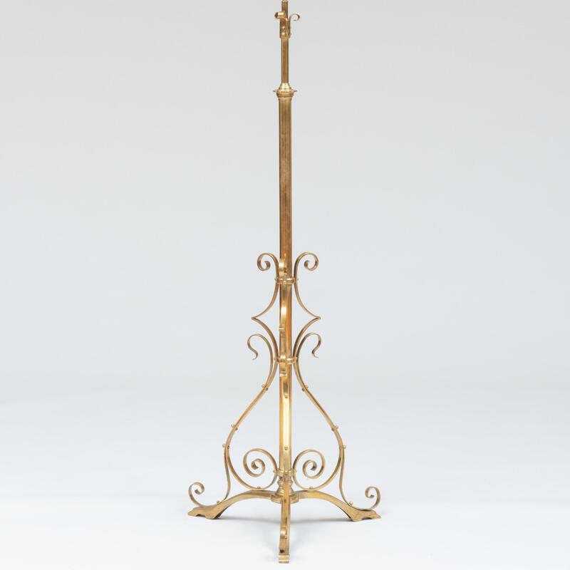 Appraisal: Modern Brass Floor Lamp ft in x x in Condition