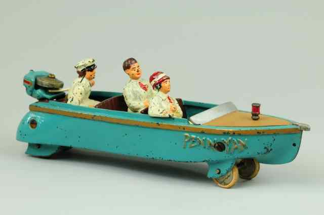 Appraisal: CONTEMPORARY ''PENN YAN'' SPEEDBOAT Very impressive scale and mold details