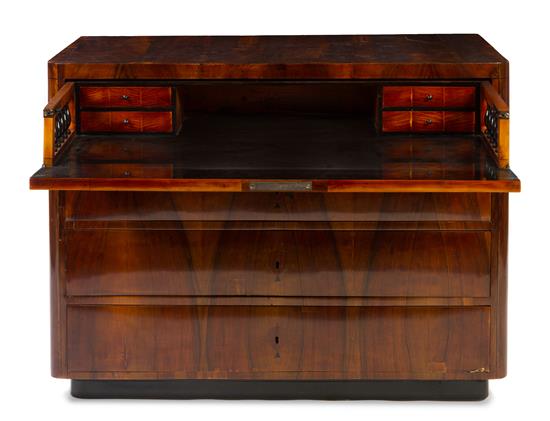 Appraisal: Sale Lot A Biedermeier Butler's Secretary th century having a