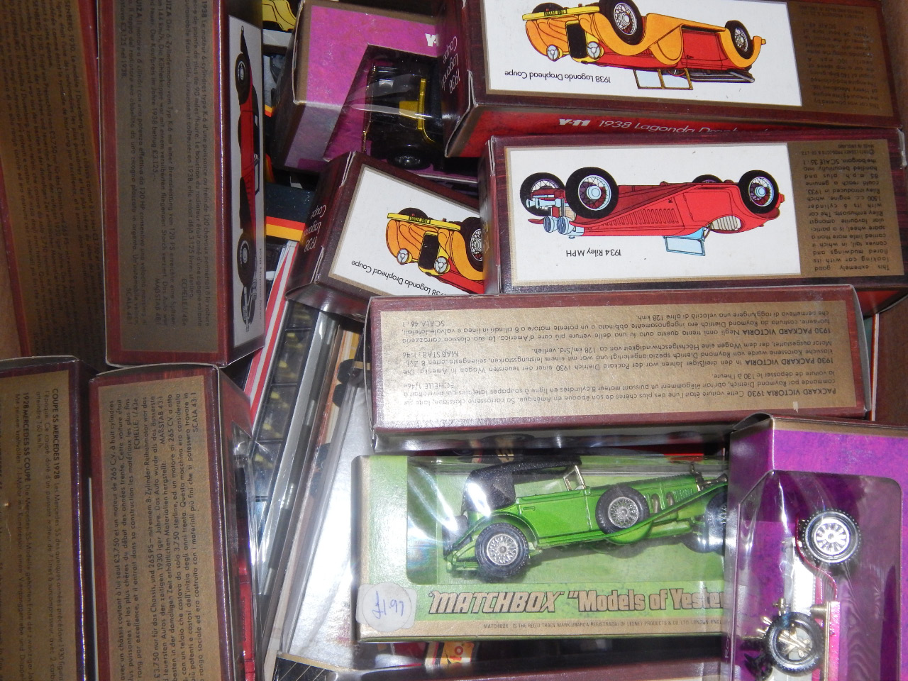 Appraisal: Models of Yesteryear Matchbox classic die cast cars Culco coaches