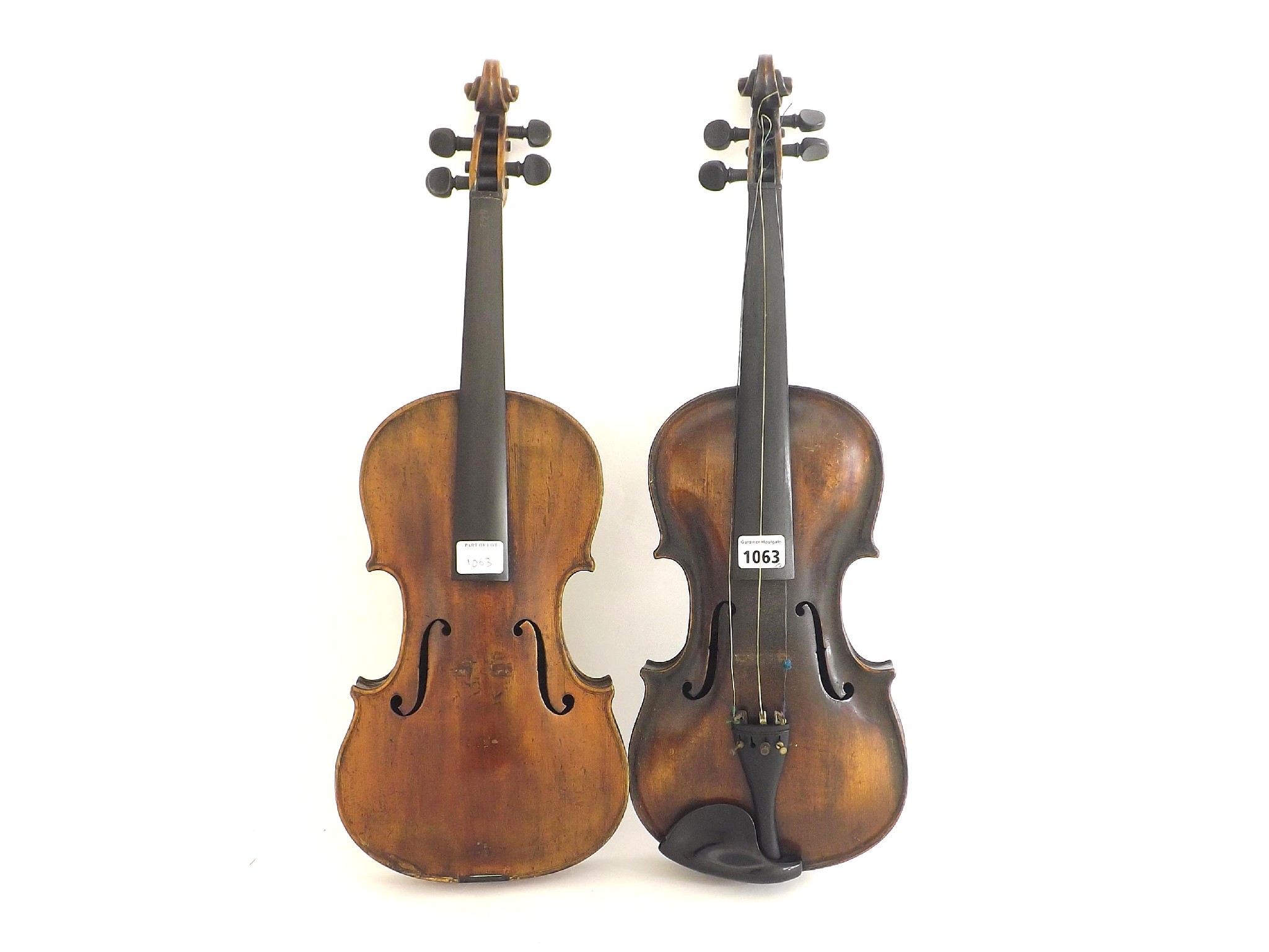 Appraisal: th century violin branded Stainer to the inner back and