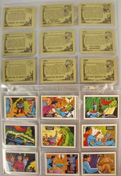 Appraisal: Sets of Vintage English Superman Cards Description s Includes one