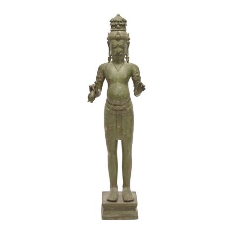 Appraisal: An Unusual Southeast Asian Standing Buddha Possibly th Century or