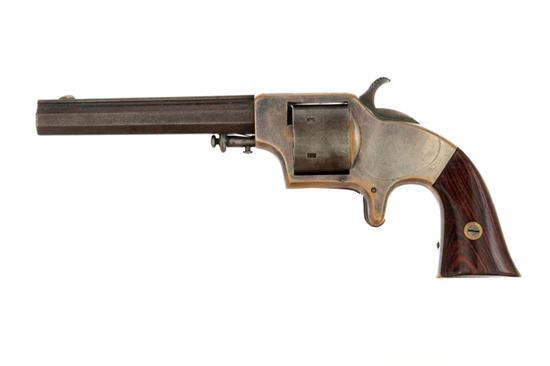 Appraisal: PLANT FRONT LOADING ''ARMY'' REVOLVER Third type caliber six-shot Marked