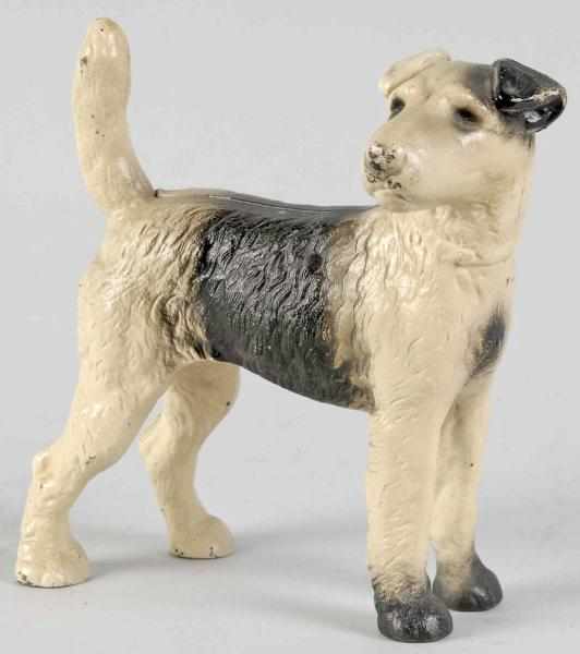 Appraisal: Cast Iron Airedale Doorstop Description Has plus original paint Condition