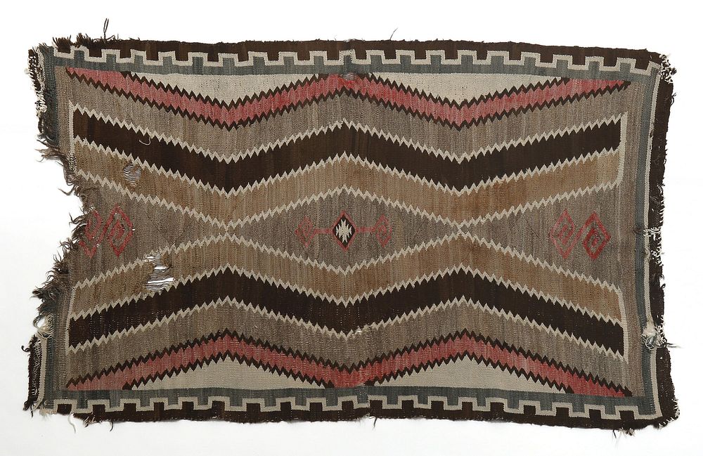 Appraisal: Navajo Crystal Area Rug ca Navajo Crystal Area Rug ca