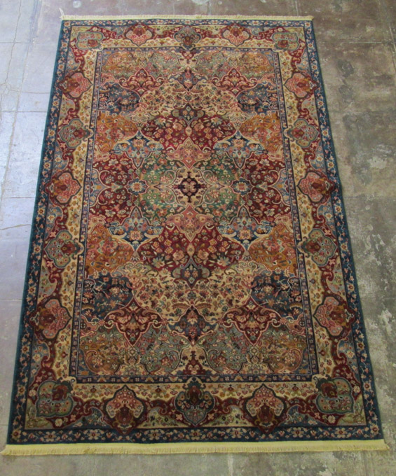 Appraisal: A KARASTAN AMERICAN ORIENTAL CARPET Samovar Teawash Collection Kirman Panel