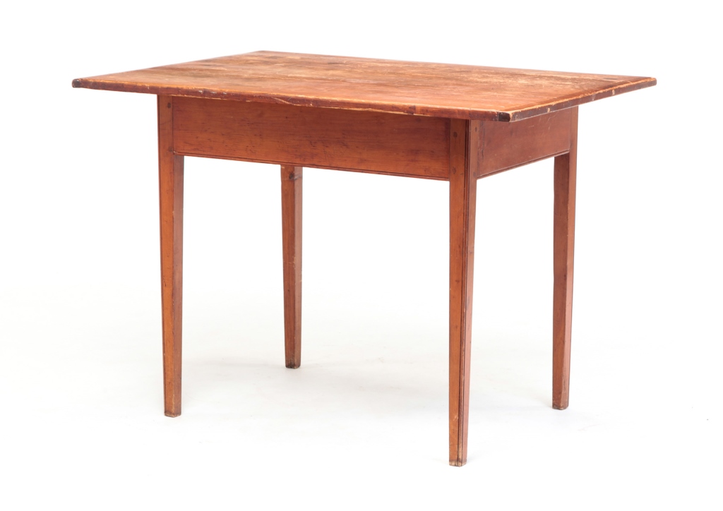 Appraisal: First quarter- th century pine and maple Two board top