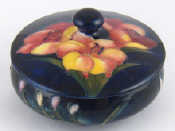 Appraisal: A Moorcroft bowl and cover approx cm diameter signed W