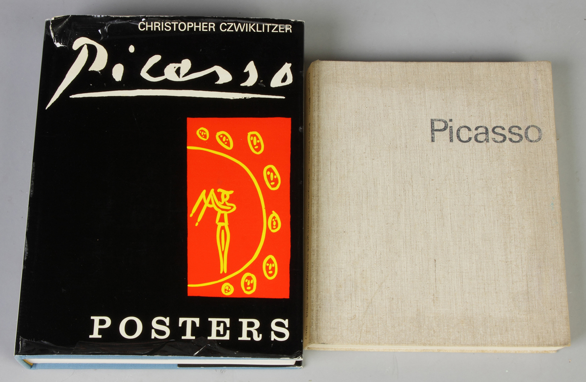 Appraisal: Two Books on Pablo Picasso's Lithographs Posters Picasso Catalog of