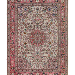 Appraisal: A Tabriz Wool Rug Circa feet inches x feet inch