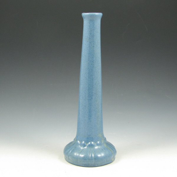 Appraisal: Peters Reed Wilse Blue bud vase Faintly marked with impressed