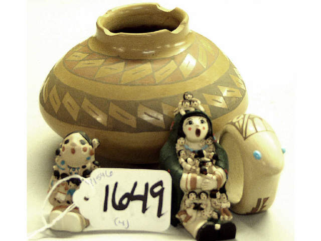 Appraisal: Collection of Southwest style pottery Estimate -