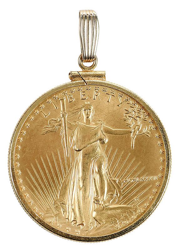 Appraisal: One Ounce American Gold Eagle dated in bezel marked '