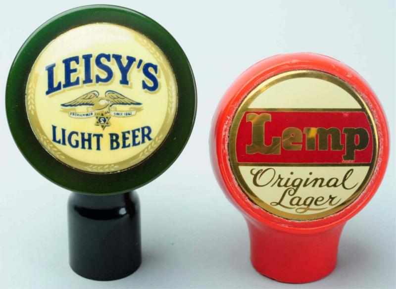 Appraisal: Lot of Lemp Leisey's Beer Tap Knobs Includes one Lemp