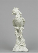 Appraisal: Blanc de Chine Bird ca th Century Grand porcelain of