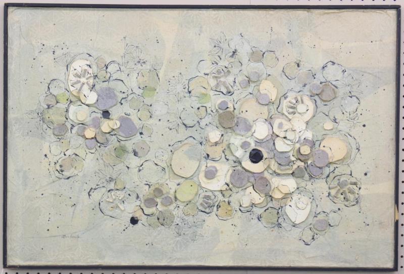 Appraisal: Ann Leech IN CA th st Century Mixed Media Abstract