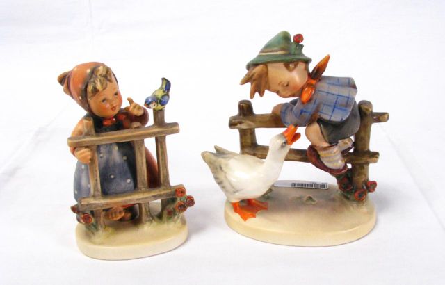 Appraisal: MI Hummel Full Bee Mark Figurines including Barnyard Hero and