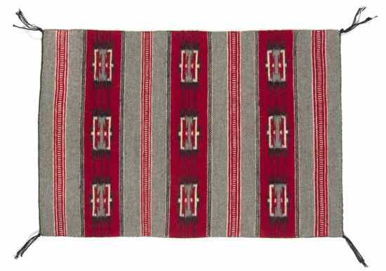 Appraisal: A Navajo Weaving Ganado weaver Rose Nez x inches