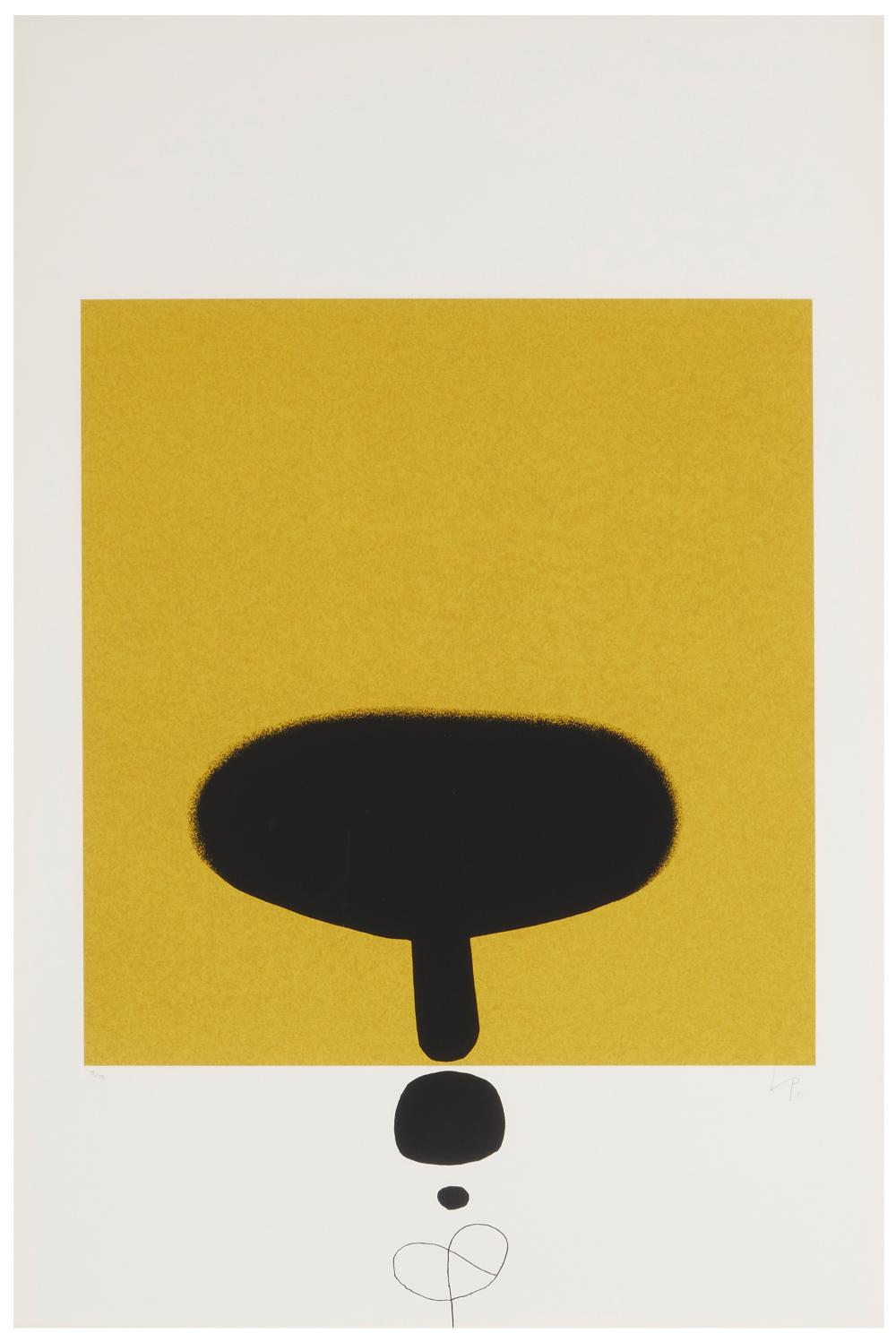 Appraisal: Victor Pasmore - British Points of Contact No Color screenprint