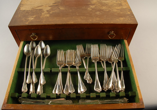 Appraisal: Pieces of Grand Colonial Sterling Flatware by Wallace to include