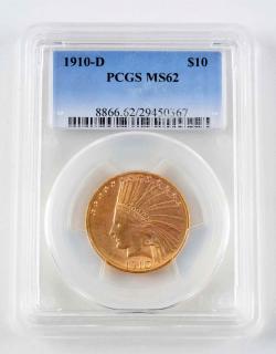 Appraisal: D Gold Indian Coin PCGS MS