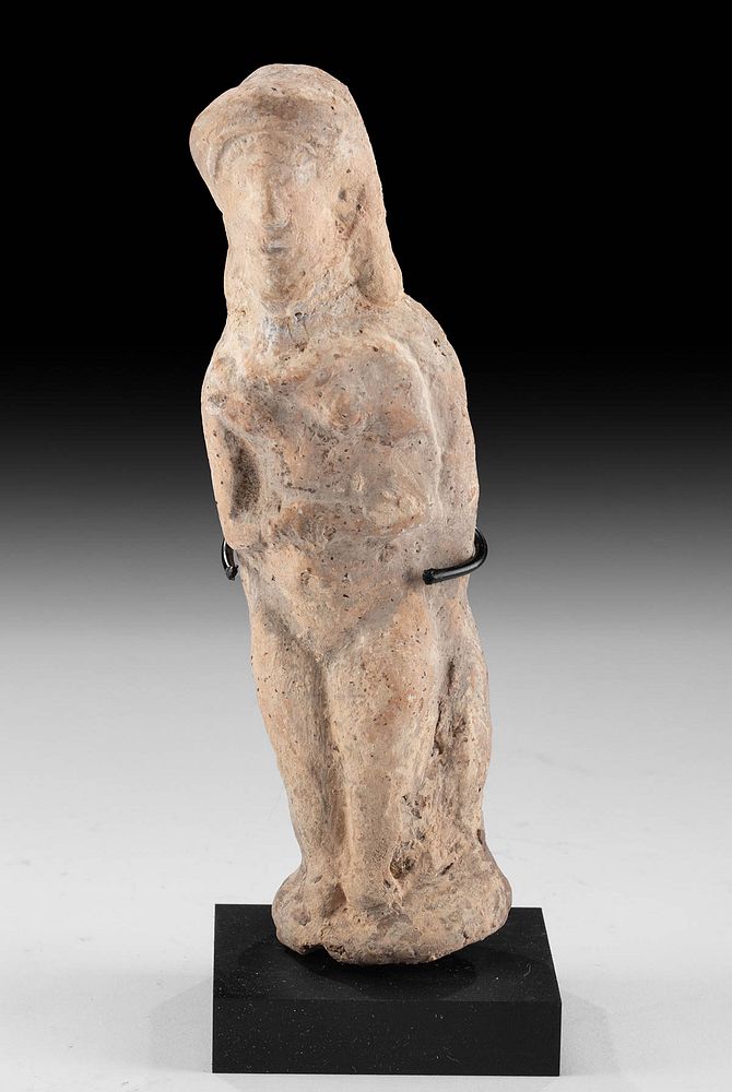 Appraisal: Syro-Hittite Pottery Standing Mother Goddess Ancient Near East The Levant